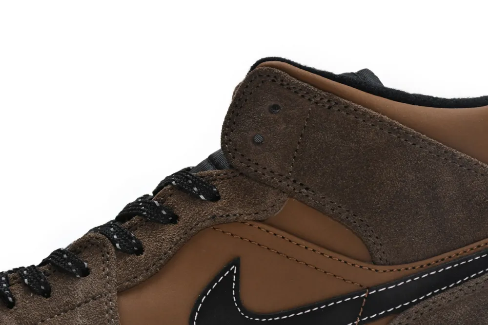 Reps StockX Shoes Air Jordan 1 Mid SE Dark Chocolate DC7294-200??