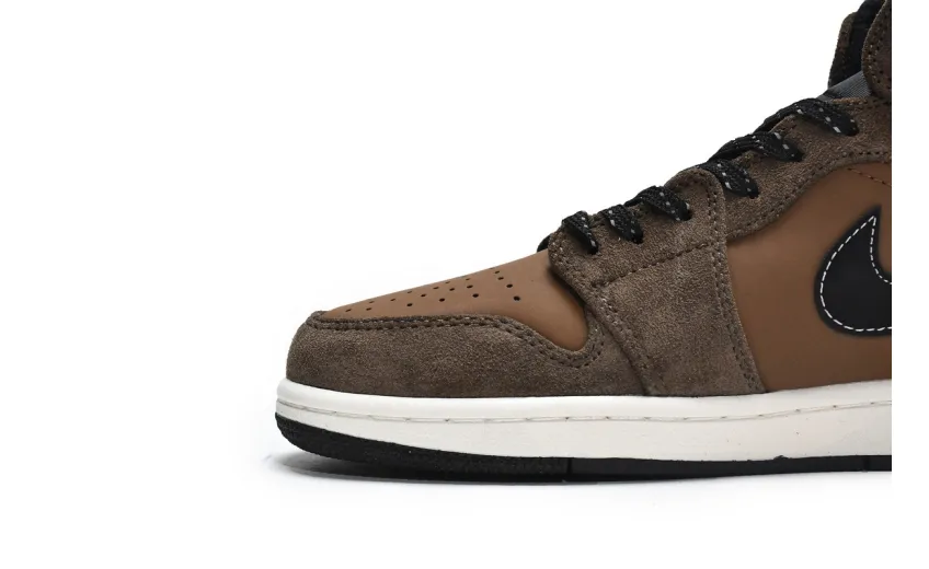 Reps StockX Shoes Air Jordan 1 Mid SE Dark Chocolate DC7294-200??