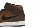 Reps StockX Shoes Air Jordan 1 Mid SE Dark Chocolate DC7294-200??