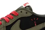 Reps StockX Shoes Travis Scott x Air Jordan 1 Low Dark Green DM7866-196??