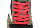 Reps StockX Shoes Travis Scott x Air Jordan 1 Low Dark Green DM7866-196??