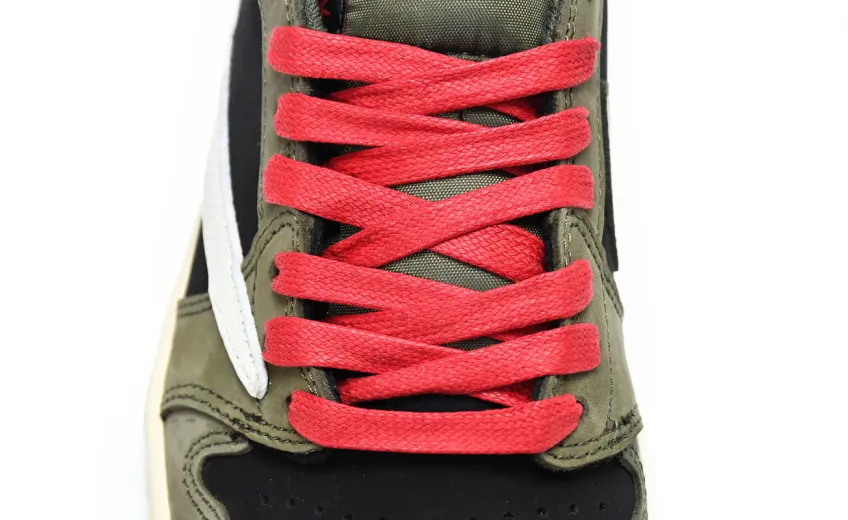 Reps StockX Shoes Travis Scott x Air Jordan 1 Low Dark Green DM7866-196??