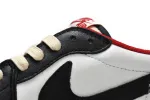 Reps StockX Shoes Travis Scott x Air Jordan 1 Low Black Red DM7866-166??