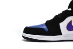 Reps StockX Shoes Air Jordan 1 Mid Lakers Top 3 Blue Red 852542-005??