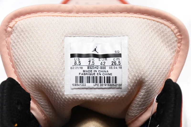 Reps StockX Shoes Air Jordan 1 Mid SE Team Orange 852542-800??