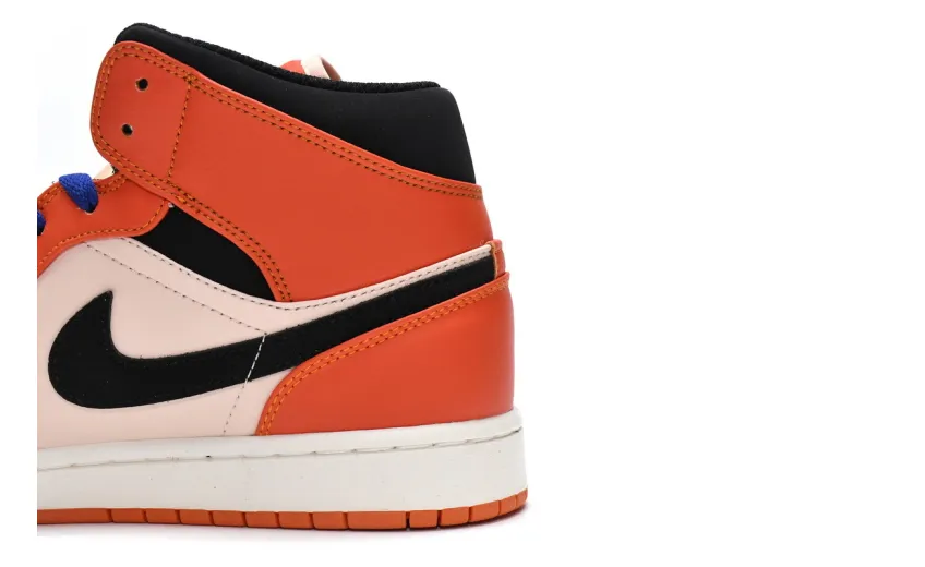 Reps StockX Shoes Air Jordan 1 Mid SE Team Orange 852542-800??