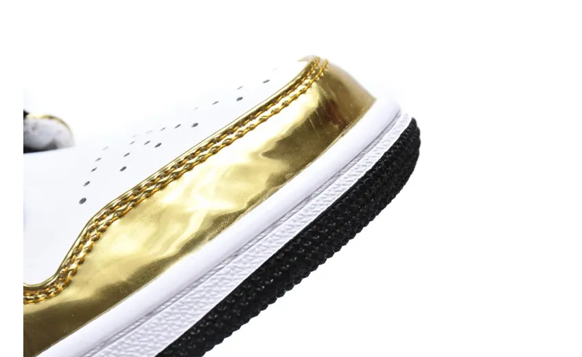 Reps StockX Shoes Air Jordan 1 Mid SE GS Metallic Gold DC1420-700??