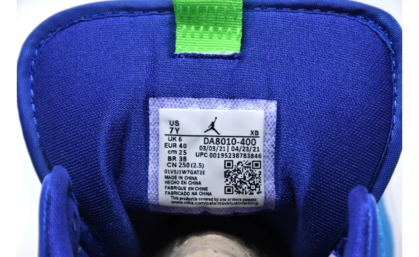 Reps StockX Shoes Air Jordan 1 Mid SE (GS) Sprite Blue Green DA8010-400??