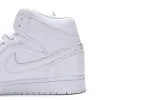 Reps StockX Shoes Air Jordan 1 Mid White 554724-129??