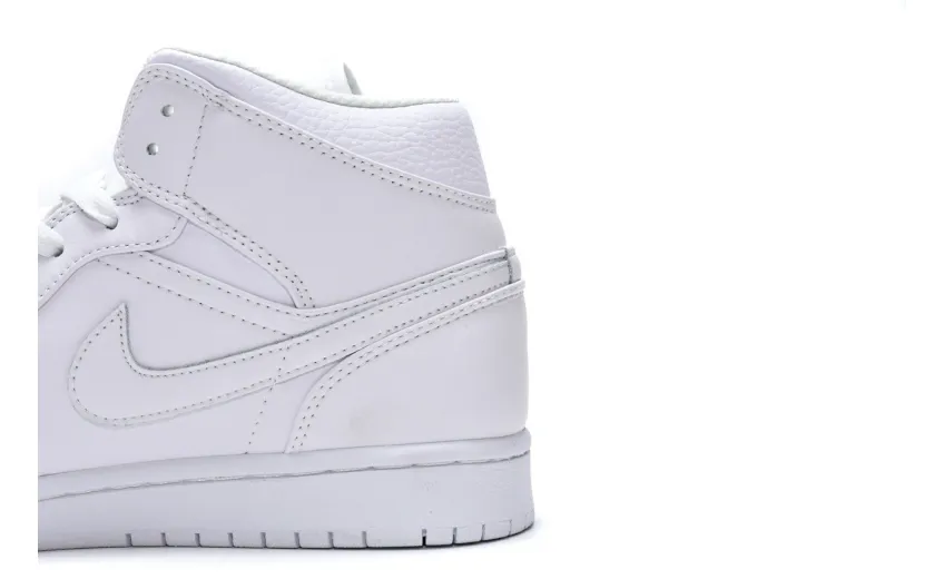 Reps StockX Shoes Air Jordan 1 Mid White 554724-129??