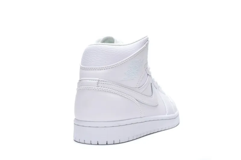 Reps StockX Shoes Air Jordan 1 Mid White 554724-129??