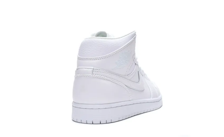 Reps StockX Shoes Air Jordan 1 Mid White 554724-129??