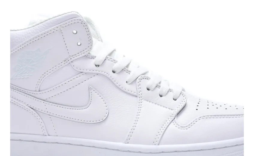 Reps StockX Shoes Air Jordan 1 Mid White 554724-129??