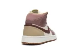 Reps StockX Shoes Air Jordan 1 Mid Brown Tan DO7440-821 ??