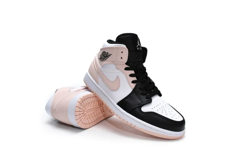 Reps StockX Shoes Air Jordan 1 Mid Crimson Tint 554724-133??