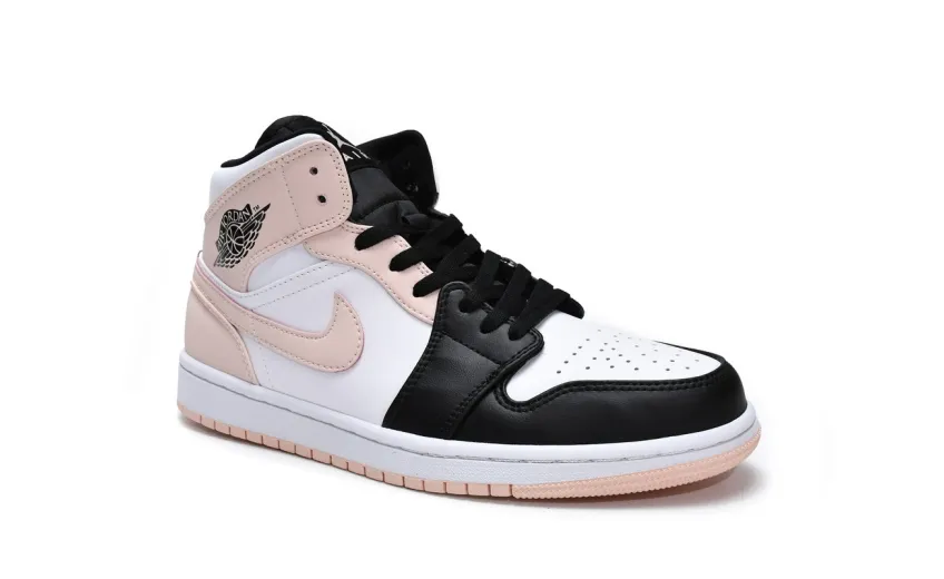 Reps StockX Shoes Air Jordan 1 Mid Crimson Tint 554724-133??