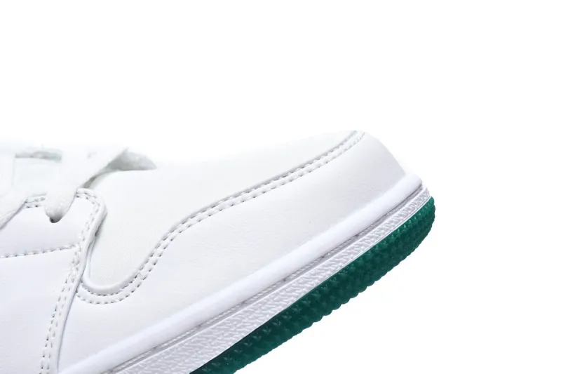Reps StockX Shoes Air Jordan 1 Mid White Mystic Green CD6759-103??
