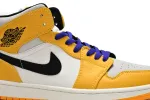 Reps StockX Shoes Air Jordan 1 Mid SE Lakers 852542-700??