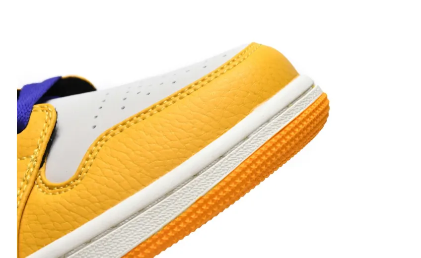 Reps StockX Shoes Air Jordan 1 Mid SE Lakers 852542-700??