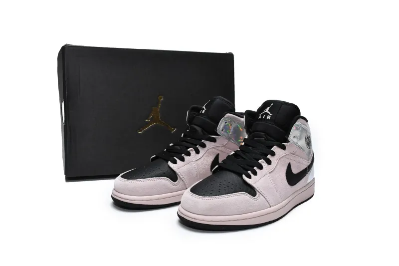 Reps StockX Shoes Air Jordan 1 Mid Iridescent BQ6472-602??