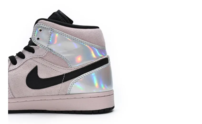 Reps StockX Shoes Air Jordan 1 Mid Iridescent BQ6472-602??