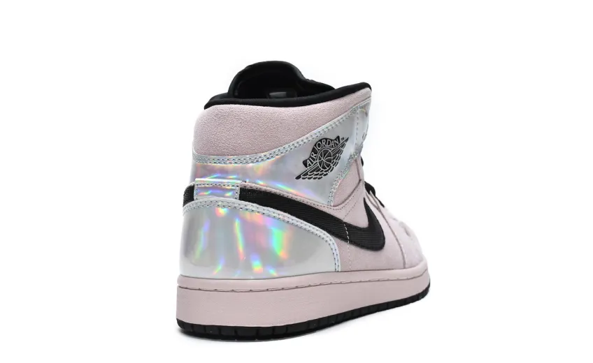 Reps StockX Shoes Air Jordan 1 Mid Iridescent BQ6472-602??