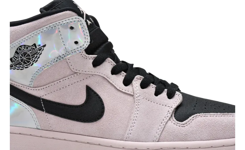 Reps StockX Shoes Air Jordan 1 Mid Iridescent BQ6472-602??