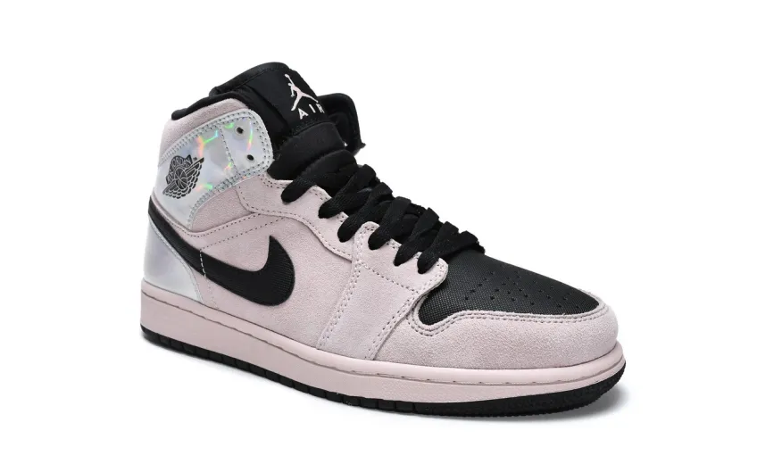 Reps StockX Shoes Air Jordan 1 Mid Iridescent BQ6472-602??