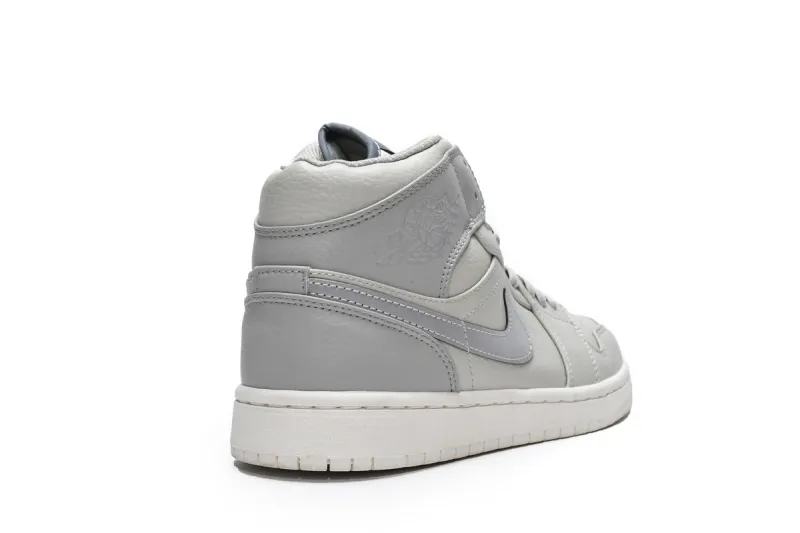 Reps StockX Shoes Air Jordan 1 Mid SE Light Bone 852542-003??