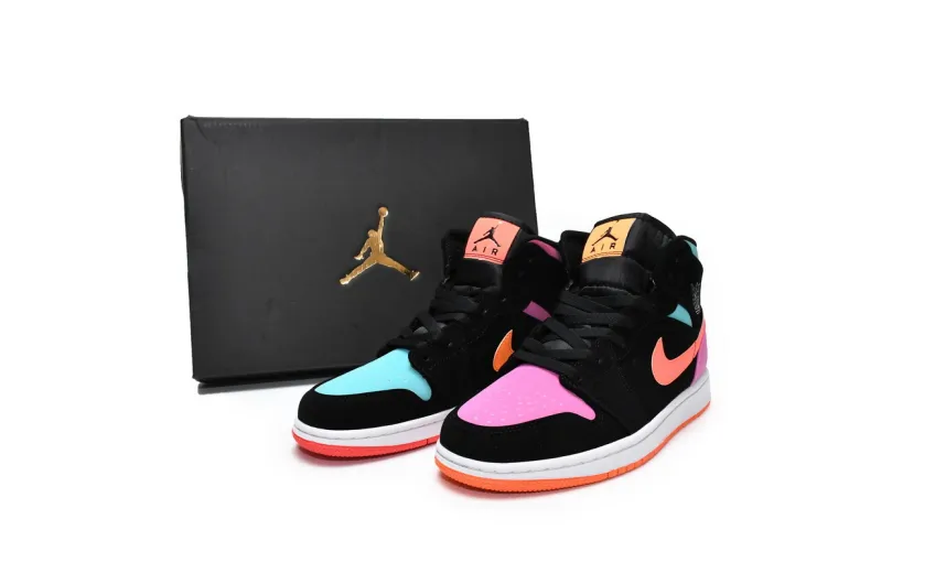 Reps StockX Shoes Air Jordan 1 Mid Candy 554725-083??