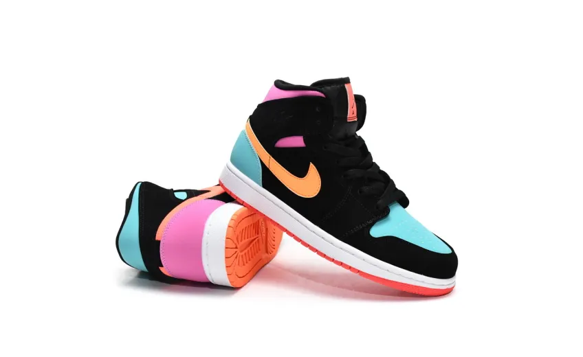 Reps StockX Shoes Air Jordan 1 Mid Candy 554725-083??