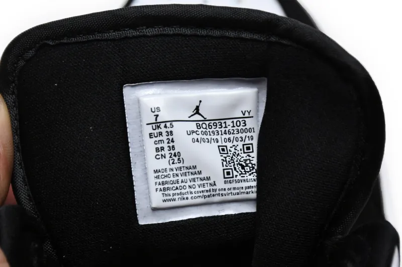 Reps StockX Shoes Air Jordan 1 Mid GS White Black Teal Tint BQ6931-103??