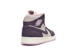 Reps StockX Shoes Air Jordan 1 Mid GS Pro Purple 555112-500??