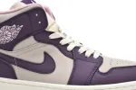 Reps StockX Shoes Air Jordan 1 Mid GS Pro Purple 555112-500??