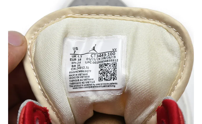 Reps StockX Shoes Air Jordan 1 Mid PRM Sneakersnstuff 20th anniversary Red Grey CT3443-100 ??