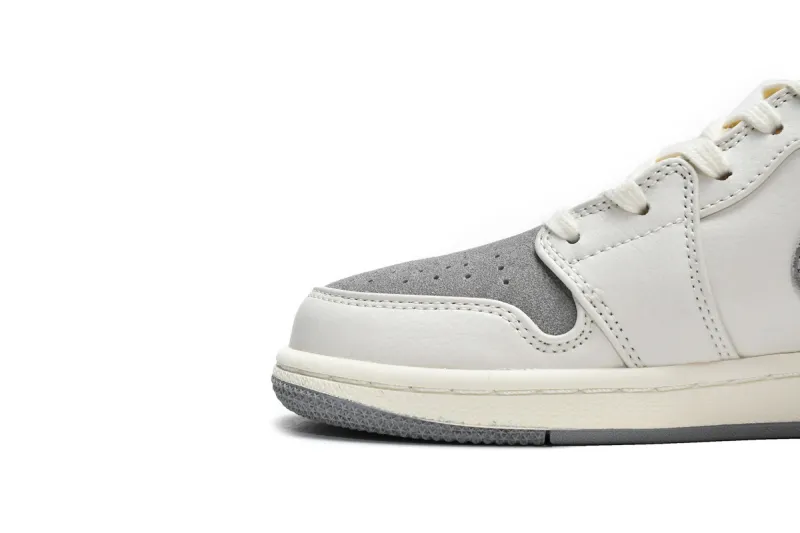 Reps StockX Shoes Air Jordan 1 Mid PRM Sneakersnstuff 20th anniversary Red Grey CT3443-100 ??