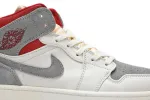 Reps StockX Shoes Air Jordan 1 Mid PRM Sneakersnstuff 20th anniversary Red Grey CT3443-100 ??