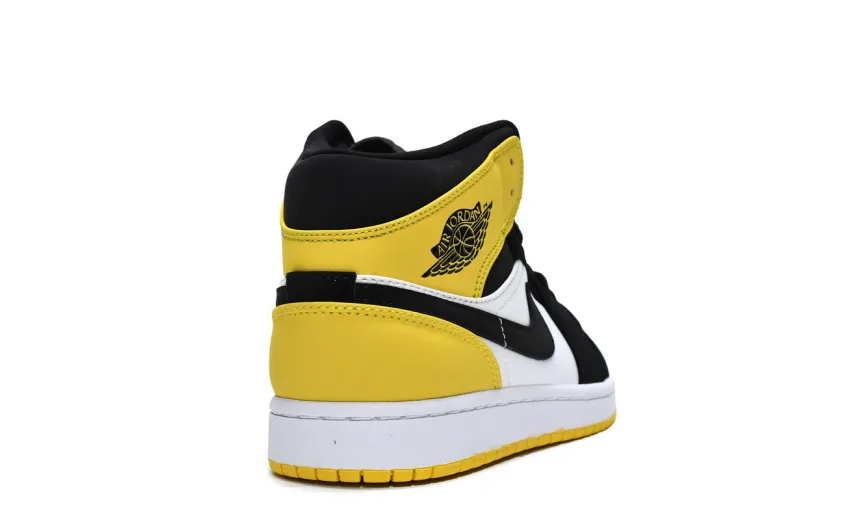 Reps StockX Shoes Air Jordan 1 Mid Yellow Toe 852542-071??