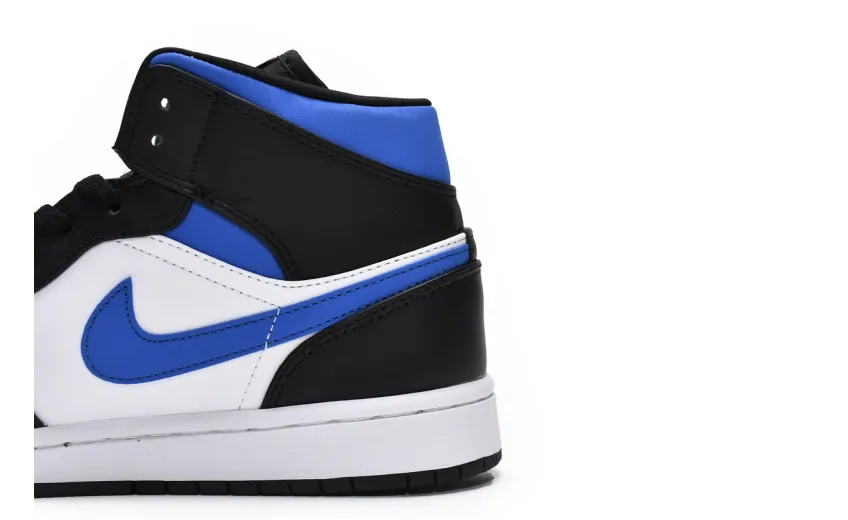 Reps StockX Shoes Air Jordan 1 Mid Racer Blue 554724-140??