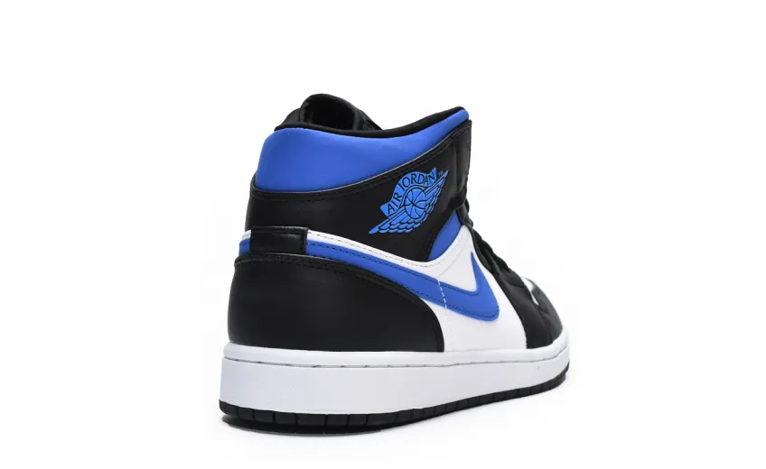 Reps StockX Shoes Air Jordan 1 Mid Racer Blue 554724-140??