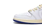 Reps StockX Shoes Travis Scott x Air Jordan 1 Low Blue Bottom Barb DM9868-218??