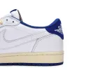 Reps StockX Shoes Travis Scott x Air Jordan 1 Low Blue Bottom Barb DM9868-218??