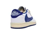 Reps StockX Shoes Travis Scott x Air Jordan 1 Low Blue Bottom Barb DM9868-218??