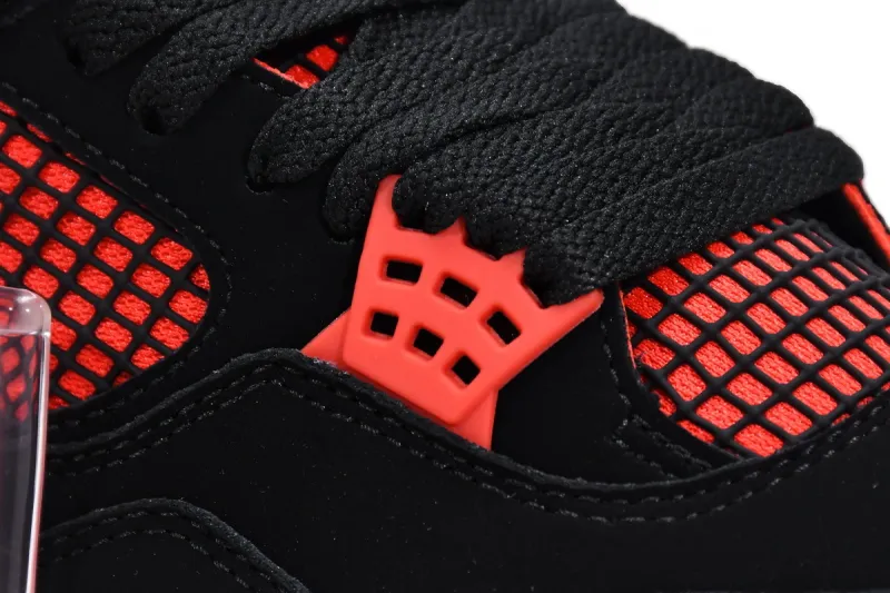 Jordan 4 Black and Red