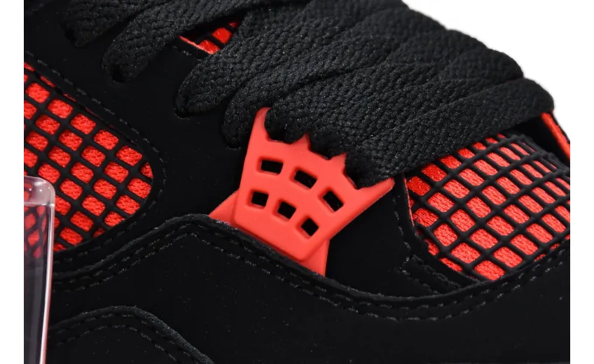 Jordan 4 Black and Red