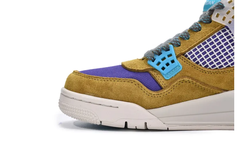 Reps StockX Shoes Union LA x Air Jordan 4 Retro SP Desert Moss DJ5718-300??