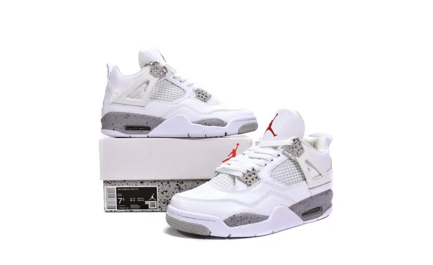 Reps StockX Shoes Air Jordan 4 White Oreo CT8527-100??
