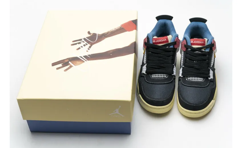 Reps StockX Shoes Union LA x Air Jordan 4 Retro SP Off Noir Black DC9533-001??