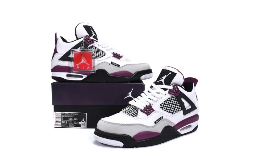 Reps StockX Shoes PSG x Air Jordan 4 White CZ5624-100??