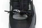 Reps StockX Shoes OFF White x Air Jordan 4 Bred Black Red CV9388-001??